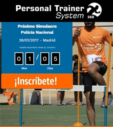 Pruebas Físicas Policía Nacional: III Simulacro para opositores de toda España