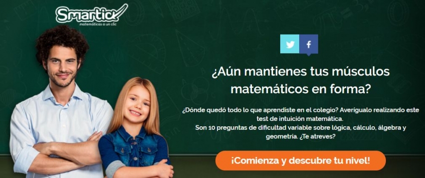 Un test para comprobar los conocimientos matemáticos