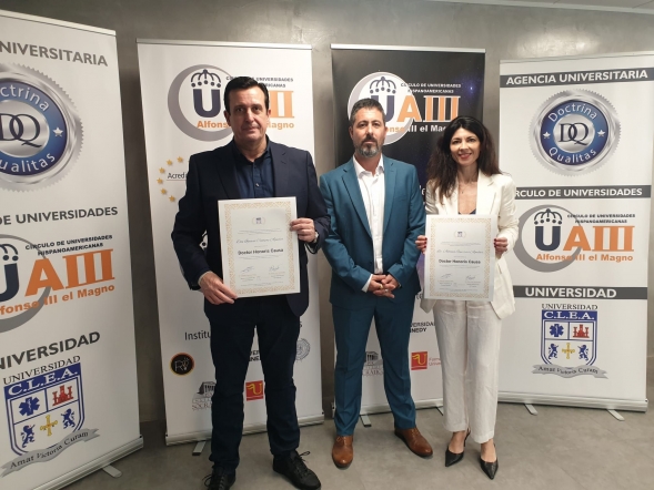 La Universidad CLEA otorga los primeros Doctorados Honoris Causa en España 