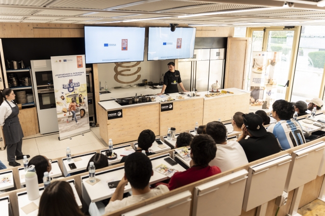 El Foie Gras conecta con las nuevas generaciones en el Basque Culinary Center 