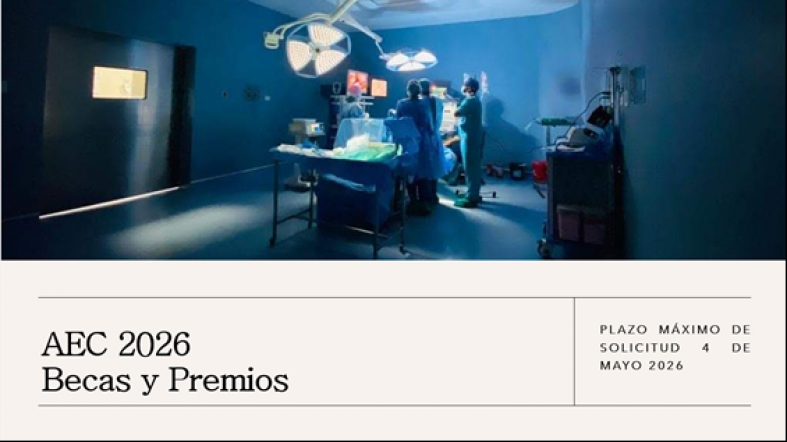 La AEC convoca las becas y premios de formación e investigación 2026, impulsando la excelencia quirúrgica
