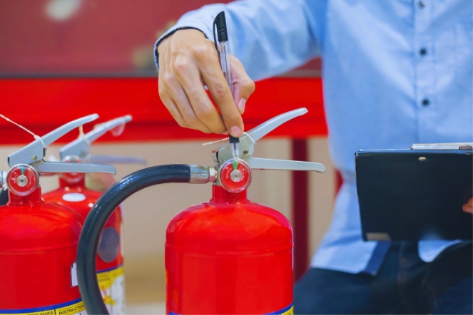 Cómo determinar cuántos extintores se necesitan y qué tipos existen