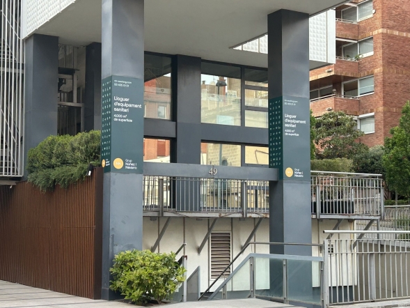 NN Working presenta un gran espacio sanitario disponible para alquiler en la zona alta de Barcelona