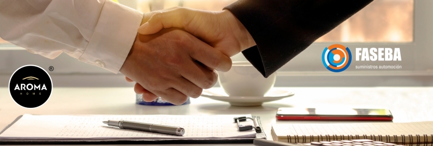 FASEBA Suministros firma un acuerdo de exclusividad con Aroma Car para el mercado español