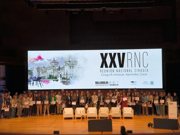 La AEC clausura con éxito su XXV Reunión Nacional de Cirugía con la participación de más de 1.650 cirujanos