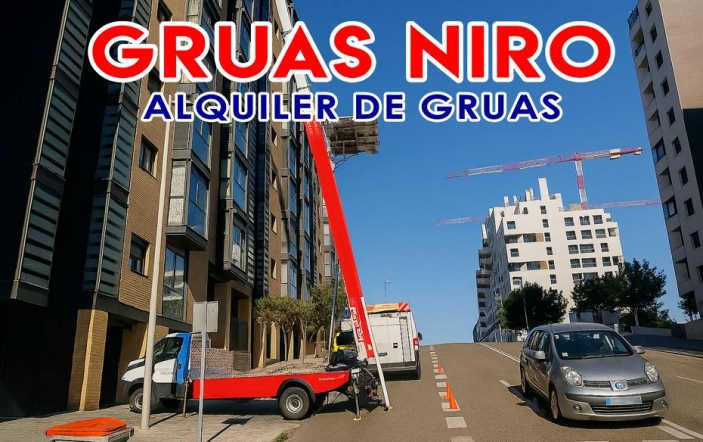 Grúas Niro revoluciona el servicio de elevación en la capital con soluciones seguras, versátiles y accesibles