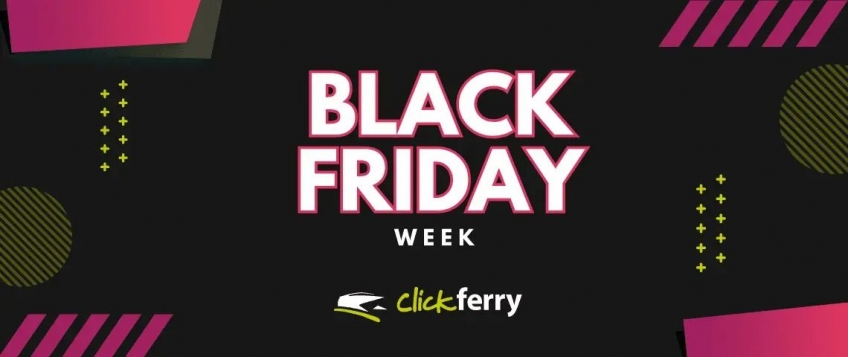 Clickferry reúne las principales ofertas de ferry para el Black Friday 2025