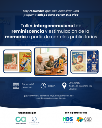 GSD Educación impulsa 'Carte Intergeneracional', un proyecto que conecta a jóvenes y mayores a través de la memoria visu