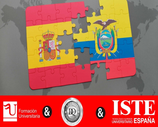 El Grupo Educativo FU, DQ Agencia Universitaria Internacional y el Instituto Superior Tecnológico España se unen para fo