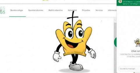 El Colegio Cristo Rey presenta a Cori, el primer chatbot de IA para atender a las familias y llevar a cabo labores admin