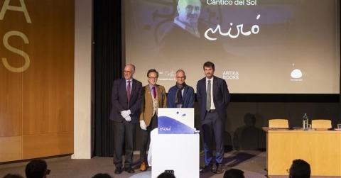 ARTIKA presenta su nueva obra exclusiva 'Cántico del Sol', del artista Joan Miró