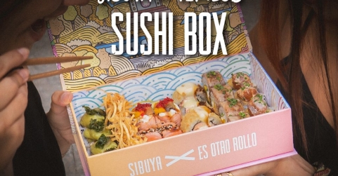 72 Kilos X SIBUYA BOX: la nueva propuesta para Delivery y Take Away de SIBUYA Urban Sushi Bar