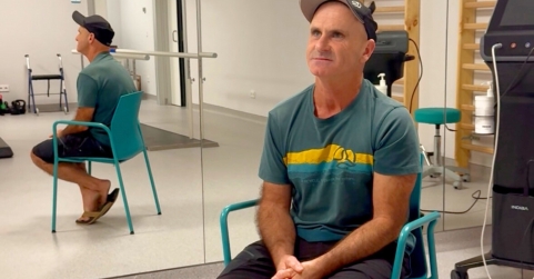 Aitor Francesena inicia su rehabilitación en Policlínica Gipuzkoa tras ser intervenido del hombro