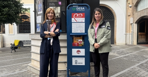 Huelva se suma a la red andaluza de ciudades cardioprotegidas con un desfibrilador 24h
