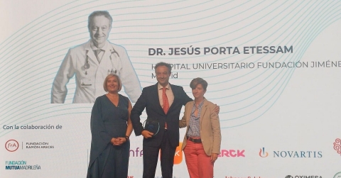 El Dr. Jesús Porta, de la Fundación Jiménez Díaz, reconocido por tercer año consecutivo con el Premio Liderazgo Sanitari