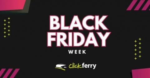 Clickferry reúne las principales ofertas de ferry para el Black Friday 2025