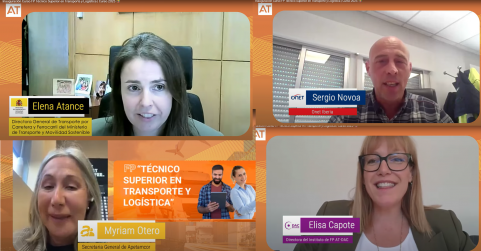 Éxito en la FP de 'Los elegidos para mover el mundo': Técnico Superior en Transporte y Logística