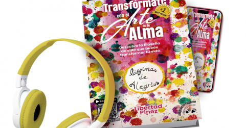 Libertad Pinez convierte su obra 'Transfórmate con el arte de tu alma' en un éxito best seller