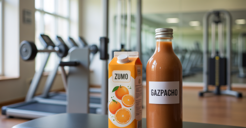 Los zumos de frutas y gazpachos ganan terreno dentro de los nuevos propósitos para 2026