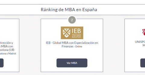 Ranking de másteres MBA de España del curso 2025-2026