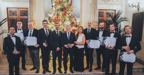 Una gala inolvidable del Premio Europeo a la Mejor Empresa 2025 ilumina el histórico Palacio de Santoña