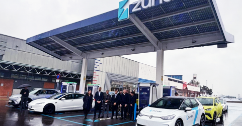 Zunder inaugura su estación de carga en Sedaví (Valencia) tras reconstruir los daños causados por la DANA 