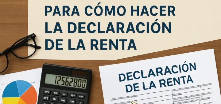 Guía completa para cómo hacer la declaración de la renta