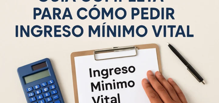 Guía completa para cómo pedir el ingreso mínimo vital