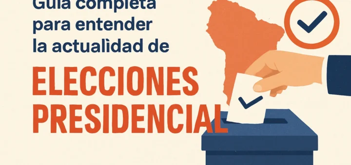 Guía completa para entender la actualidad de elecciones presidenciales