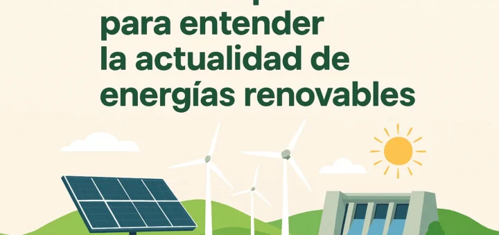 Guía completa para entender la actualidad de energías renovables