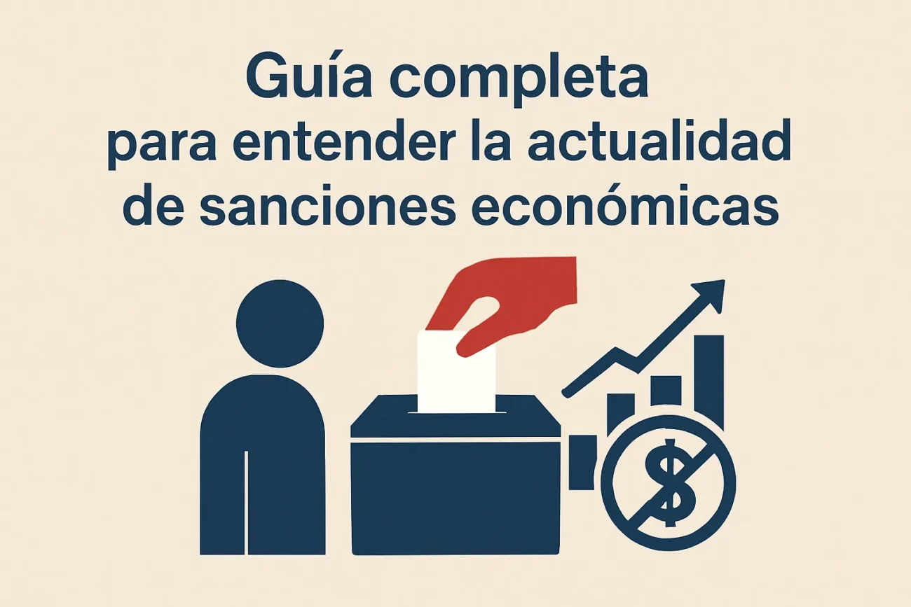 Guía completa para entender la actualidad de sanciones económicas