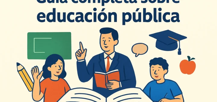 Guía completa sobre educación pública