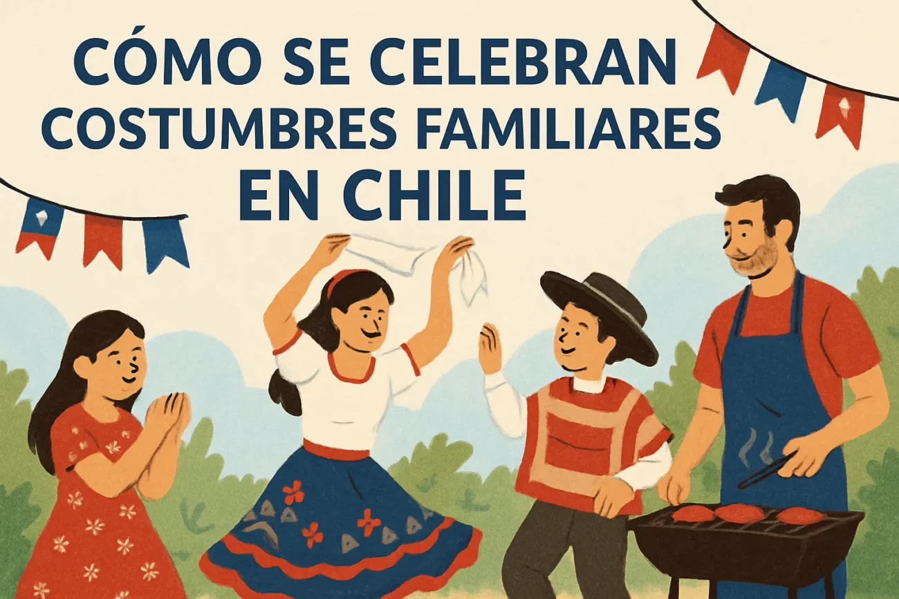 cómo se celebran Costumbres familiares en Chile