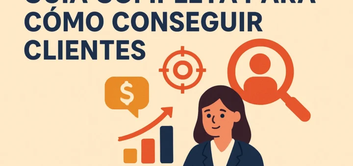 Guía completa para cómo conseguir clientes