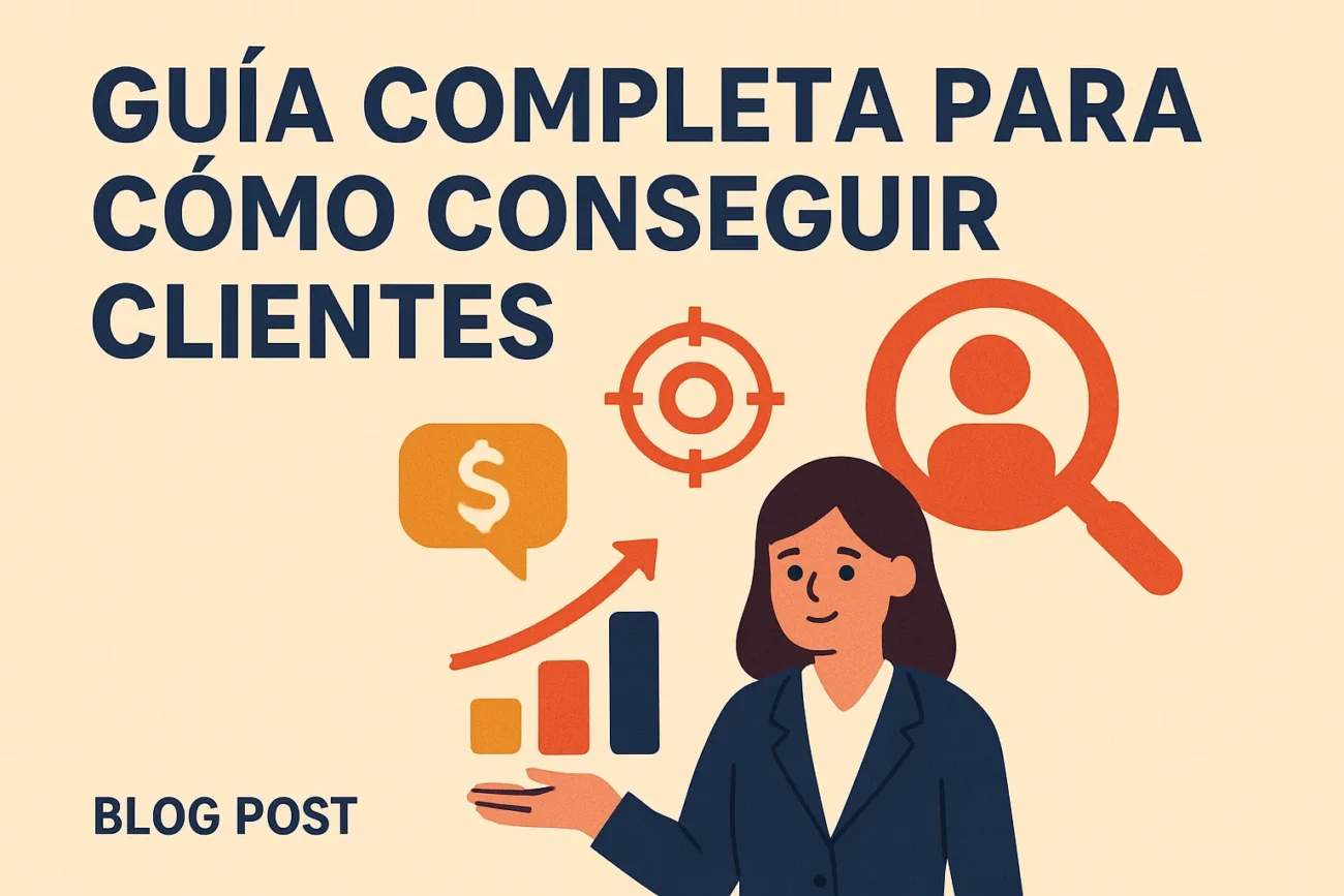 Guía completa para cómo conseguir clientes