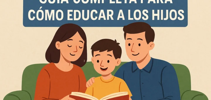 Guía completa para cómo educar a los hijos