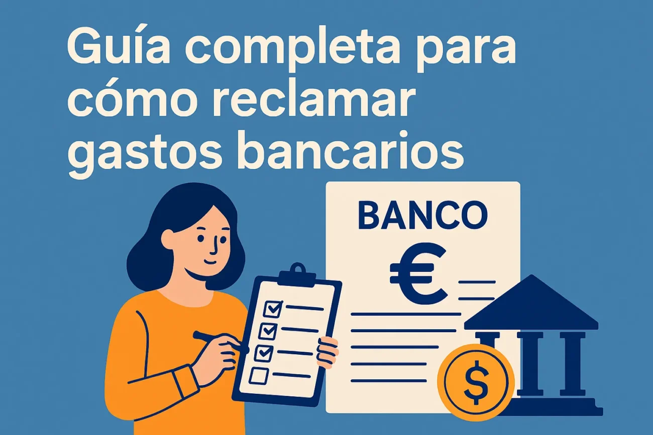 Guía completa para cómo reclamar gastos bancarios