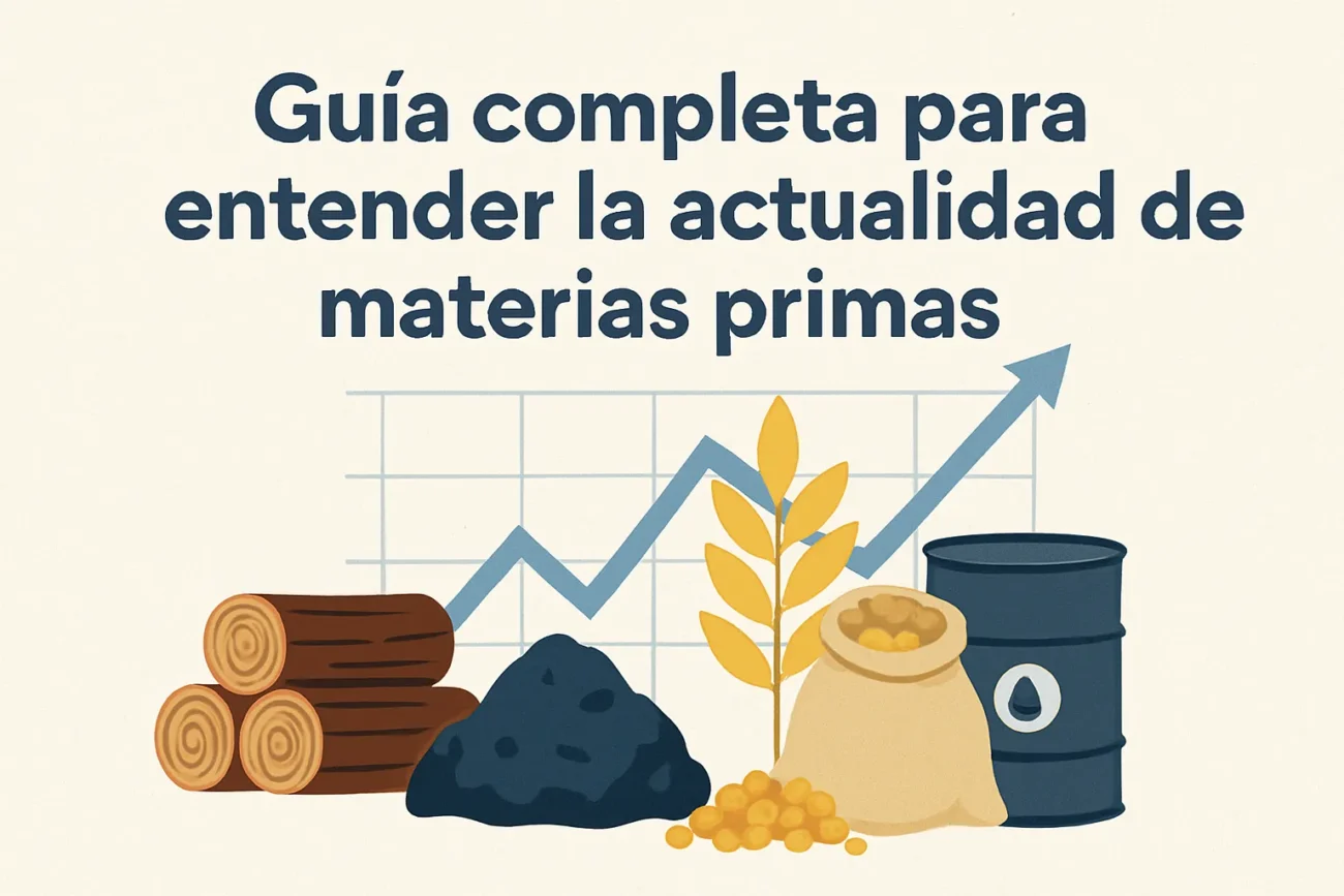 Guía completa para entender la actualidad de materias primas