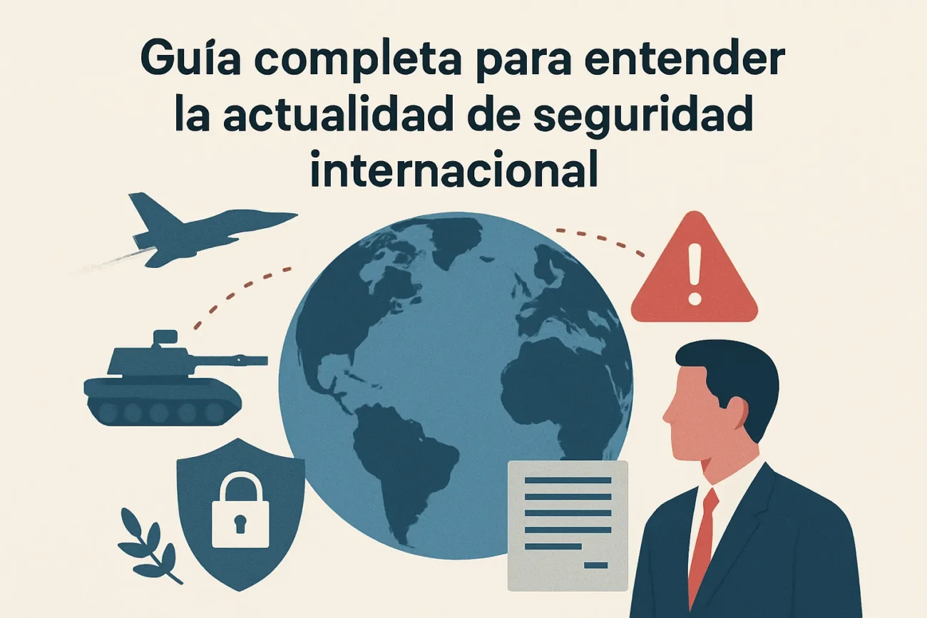 Guía completa para entender la actualidad de seguridad internacional