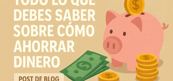 Todo lo que debes saber sobre cómo ahorrar dinero