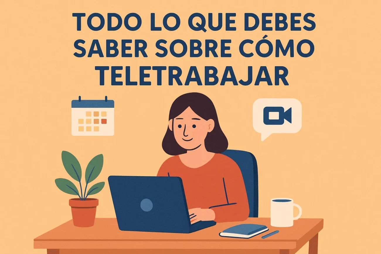 Todo lo que debes saber sobre cómo teletrabajar
