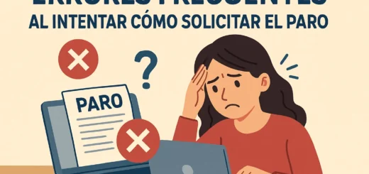 Errores frecuentes al intentar cómo solicitar el paro