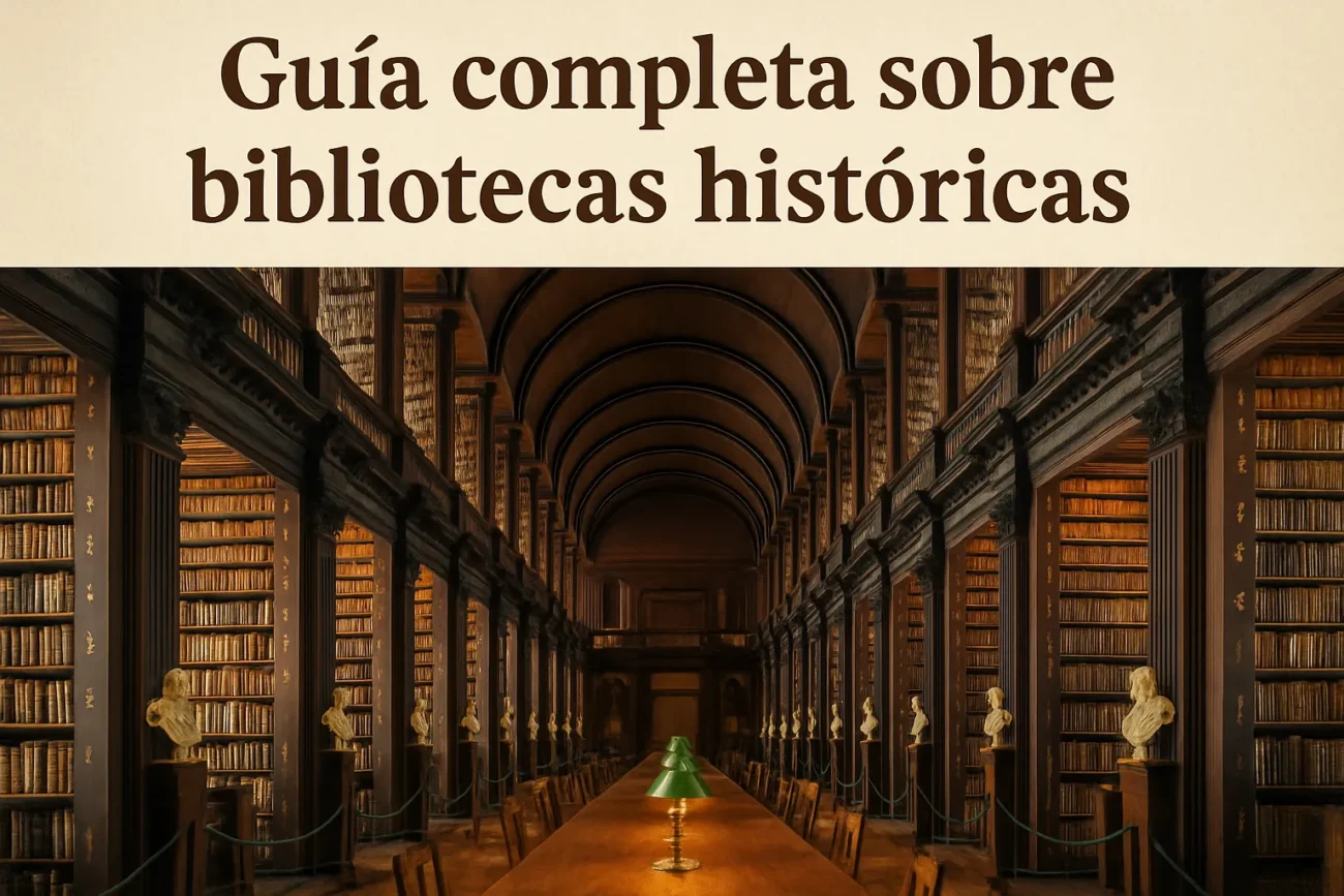 Guía completa sobre bibliotecas históricas