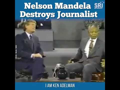 Las preguntas más difíciles que respondió Nelson Mandela en medios de comunicación