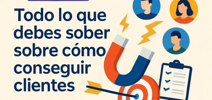 Todo lo que debes saber sobre cómo conseguir clientes