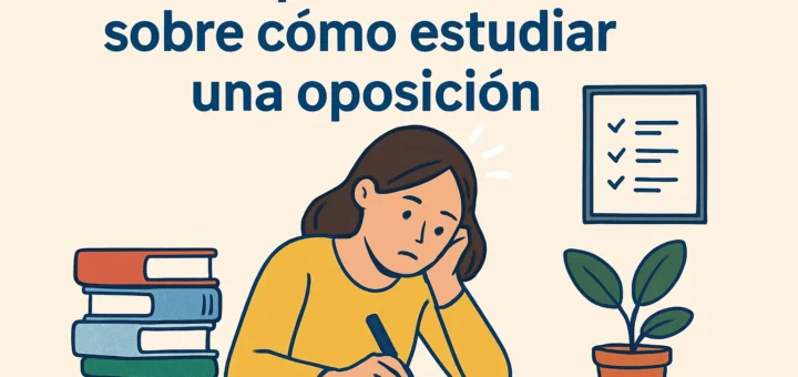 Todo lo que debes saber sobre cómo estudiar una oposición