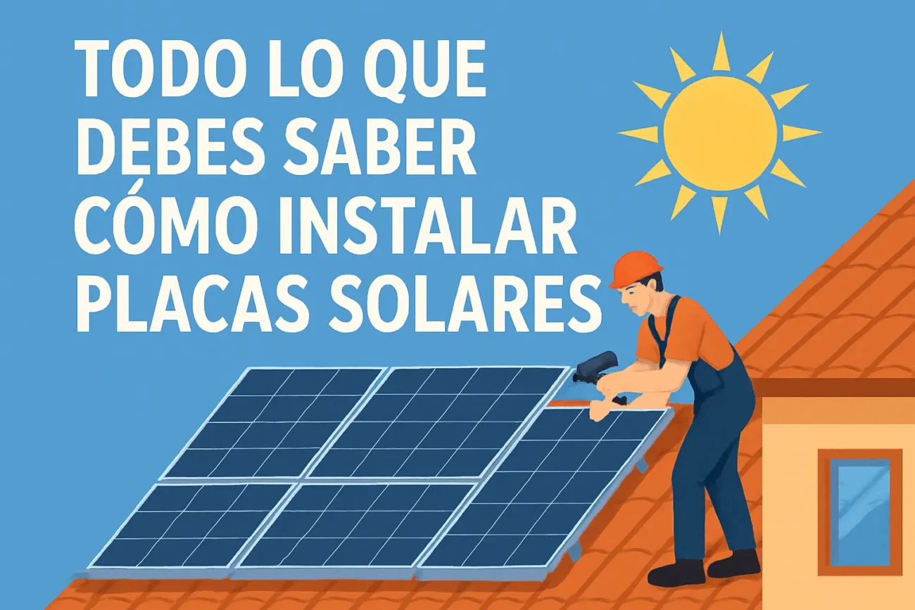 Todo lo que debes saber sobre cómo instalar placas solares