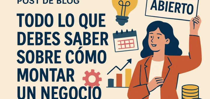 Todo lo que debes saber sobre cómo montar un negocio