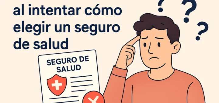Errores frecuentes al intentar cómo elegir un seguro de salud