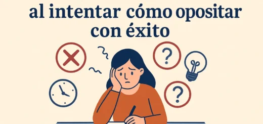 Errores frecuentes al intentar cómo opositar con éxito